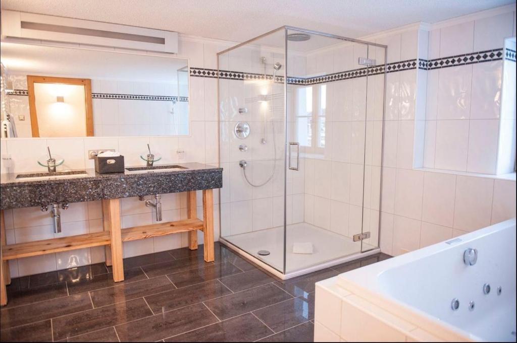 Appartement Omeshorn Anno 1593 레흐암 아르베르크 객실 사진